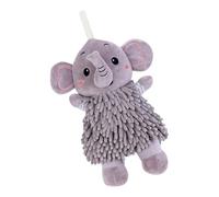Fuzzy Ball Hand Towel - Puff Ball Hand Towell | Soft Elephant Doll Decor, Hangable Quick-Drying Absorbent Handd Towel For Kids Adults Spa Poolside Kitchen Nursery Beach Holiday Boys Girls Birthday Gy