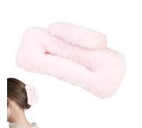 Fuzzy Claw Clip, Plush Hair Clip, Strong Hold for Thick Long 4.53x2.36x1.97 inches, Soft Textured Fashion Accessory, Ideal for Women and Girls Daily Wear, Wide Applications