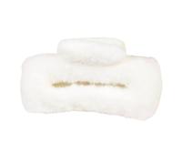 Fuzzy Claw Clip - Plush Strong Hold Hair Grip, Thick Hair Secure Styling