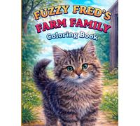 Fuzzy Fred's Farm Family Coloring Book