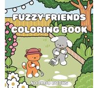 Fuzzy Friends Coloring Book