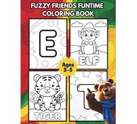 FUZZY FRIENDS FUNTIME ABC COLORING BOOK