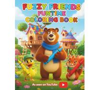 Fuzzy Friends FunTime Coloring Book