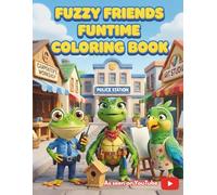 Fuzzy Friends FunTime Coloring Book - Occupations