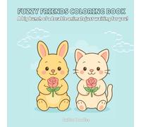 Fuzzy Friends: Simple and Cute Animal Coloring Book