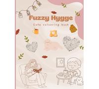fuzzy hygge cute colouring book