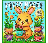 fuzzy hygge: Hygge Animal Life: A Calming Coloring Book of Cozy Creatures