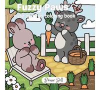 Fuzzy Paws: cute and fun coloring book