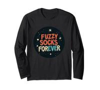 Fuzzy Socks Forever Stamp per Uomo e Donna Maglia a Manica