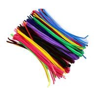 Fuzzy Sticks colorati Bend Sticks Soft Pipe Cleaner steli per decorazioni artigianali progetti scolastici creativi steli ciniglia colorati pulitori tubo morbido bastone fuzzy stick