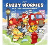 Fuzzy Workies: A Cozy Coloring Book for Adults and Teens Featuring Daily Scenes and Cute Animals at Their Jobs for Relaxation