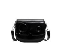 FVCTGHZ Borsa a tracolla con patta e cerniera for snack, simpatica borsa a tracolla for alimenti e formaggio