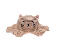 FVCTGHZ Cappello da pescatore estivo sottile e traspirante for bambini dai 2 ai 6 anni, con protezione solare e visiera a tesa larga.(PINK 1PC)