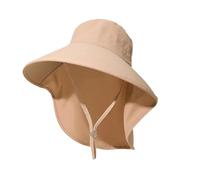 FVCTGHZ Cappello da sole da donna con velo, protezione UV UPF 50+, for ciclismo estivo, spiaggia, alpinismo all'aperto(Khaki)