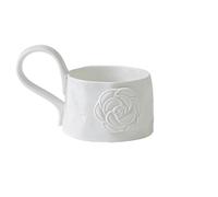 FVCTGHZ Tazza da caffè in ceramica creativa retrò da 300 ml, tazza da latte for ufficio, tazza da coppia for uso domestico(Color2)