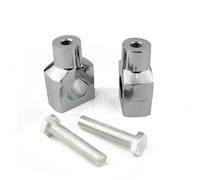 FVDHASVDO Morsetto Riser Manubrio Riser Manubrio Moto per Harley per H&Onda Shadow VLX 600 VTX1800 Ace 750(Chrome)