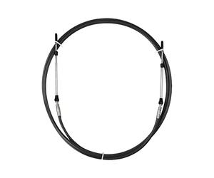 FVDPWYE Cavo Acceleratore, Cavo Scatola di Controllo Remoto 8Ft 10Ft 11Ft 12Ft 13Ft 14Ft 15Ft 16Ft 17Ft 18Ft 19Ft 20Ft 21Ft 23Ft 26Ft per Fuoribordo, Nero, 14 FT