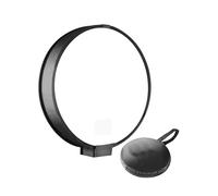 FVDPWYE Diffusore di Luce Flash Softbox Ombrello Pannello Disco Pieghevole Piccolo Universale per Studio Fotografico Ritratto Fotografia All'aperto, 40 cm