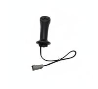 FVDPWYE Impugnatura Controllo Escavatore Leva Comandi Joystick Ricambio Installazione Facile Antiscivolo Materiale Plastico Gomma Adatta a Operatori, Nero