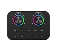 FVDPWYE Scheda Audio Mixer Studio Attrezzatura Robusto Professionale Voice Changer per Gioco Voice Chat Canto DJ Studio Stage