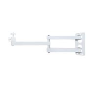 FVDPWYE Supporto da Parete in Metallo per Dispositivi Regolabili E Resistenti con Testa a Sfera da 1/4" per Home Theater, S