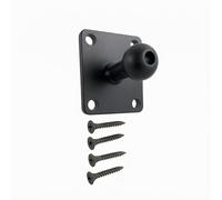 FVDPWYE Supporto Fotocamera Staffa Braccio Regolabile Base Piatta Snodo Sferico Realizzato in Lega di Alluminio CNC Adatto per Fissare Dispositivi di, Testa A Sfera Quadrata 17MM