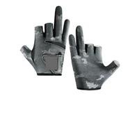 FVDZRFIE Guanti Da Pesca 1 Paio Di Guanti Da Pesca for Uomo Con Protezione Solare Secondaria E Seta Antiscivolo Traspirante Sottile A Tre Dita