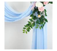 FVDZRFIE Tende Ad Arco Nuziali Tessuto Chiffon Solido, Drappeggio ad Arco Nuziale, Materiale Morbido e Trasparente Fatto a Mano Fai-da-Te for la Decorazione del soffitto sullo Sfondo della Festa