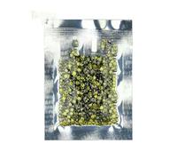 FVFIJH Pietre sintetiche di zirconia cubica di vari colori, bianche, gialle, rosa e nere, qualità 5A, 0,8~3,0 m, 1000 pezzi/lotto, per gioielli, peridoto, 1,5 mm (1000 pezzi)