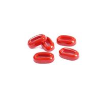 FVGOKMNA Anello sfiato automobilistico Compatibile con Benz per CLA C118 2020 2021 2022 2023 Accessori per Auto AC Vent Trim Anteriore Posteriore Leva di Regolazione della Copertura Trim(5pcs Red)