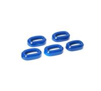 FVGOKMNA Anello sfiato automobilistico Compatibile con Benz per CLA C118 2020 2021 2022 2023 Accessori per Auto AC Vent Trim Anteriore Posteriore Leva di Regolazione della Copertura Trim(5pcs Blue)