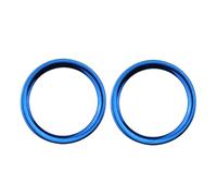 FVGOKMNA Anello sfiato automobilistico Compatibile con Nissan per Kicks 2017 2018 2019 2020 2021 2022 Auto Air Vent Presa di Copertura Aria Condizionata Presa Trim(Blue)