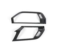 FVGOKMNA Anello sfiato automobilistico Compatibile con Q3 2019 LHD Gli Interni Dell'auto Rivestimento Decorativo del Telaio della Presa dell'Aria Condizionata su Entrambi I Lati