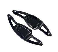 FVGOKMNA Auto Palette dei Cambi Compatibile con Rs per E-Tron GT 2021 2022 2023; per RS3 2022 2023; Leve del Cambio Volante del Cambio al Volante Finiture di Estensione del Cambio al Volante(Black)