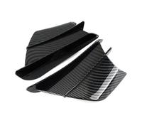 FVGOKMNA Compatibile con Ninja250R per Ninja300 per Ninja400 per Ninja600R per Ninja650 Carenatura per Moto Spoiler Ala Laterale Winglet Winglets per Moto Stile(Carbon Fibre)
