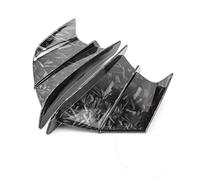 FVGOKMNA Compatibile con per R1 per R6 per R7 per R25 per MT07 Winglet Universale per Motocicletta, Alettone in Fibra di Carbonio, Spoiler Aerodinamico. Winglets per Moto Stile(Forged Grain Texture)