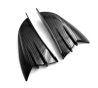 FVGOKMNA Compatibile con per Z400 per Z650 per Z800 per Z750 per Z900 per Z1000 Kit Spoiler Aerodinamico Universale per Alette Inferiori per Moto Winglets per Moto Stile(Glossy Carbon Look)