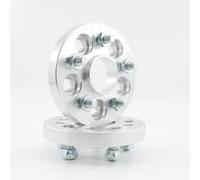 FVGOKMNA Distanziali Ruote Auto 2 Pezzi Adattatori Distanziali Ruote Universali PCD 5x100 A 5x114.3 CB da 57.1 A 60.1 Spessore 20mm/25mm Borchie 12x1.5 Cerchi per Auto Accessori(25mm)