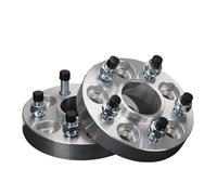 FVGOKMNA Distanziali Ruote Auto Compatibile con Dodge 2 Pezzi Adattatore Distanziale Ruota PCD 5x114.3 CB 67.1mm 5 Alette Hubcentric Ruote Distanziatori Separatori Spessori Piastra(15mm)