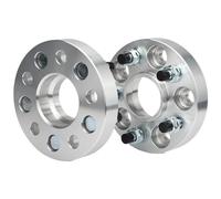 FVGOKMNA Distanziali Ruote Auto Compatibile con Nissan per Maxima per Altima per Fuga 2 Pz Adattatore Distanziatore Ruota Hubcentric Ruote Spacer PCD 5x114.3 CB 66.1mm M12 X1.25mm(Silver,20mm)