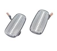 FVGOKMNA Indicatore laterale Accessori Per Indicatori Di Direzione Specchietto Retrovisore Laterale Per Auto Luce Sterzo Compatibile Con Toyota Per RAV4 2004 2005(White)