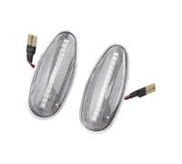 FVGOKMNA Indicatore laterale Accessori Per Indicatori Direzione Specchietto Retrovisore Laterale Per Auto Luce Sterzo Compatibile Con Mitsubishi Per Outlander 2003-2009(White)