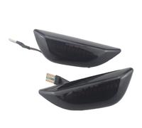 FVGOKMNA Indicatore laterale Indicatore Di Direzione Dinamico Luce Posizione Laterale Indicatore Direzione Sequenziale Compatibile Con Opel Per Mokka 2012-2016 OEM 95434684(Black)