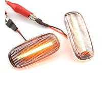 FVGOKMNA Indicatore laterale Indicatore Direzione Dinamico A Scorrimento Sequenziale Per Specchietto Retrovisore Compatibile Con A3 Per S3 2000 2001 2002 2003 OEM 8N0949127A(White)