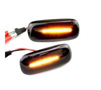 FVGOKMNA Indicatore laterale Indicatore Direzione Dinamico A Scorrimento Sequenziale Per Specchietto Retrovisore Compatibile Con A3 Per S3 2000 2001 2002 2003 OEM 8N0949127A(Black)