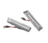 FVGOKMNA indicatori di direzione Compatibile Con 3 Series Per E36 Per M3 1997 1998 1999 Dinamico Che Scorre Indicatore Di Direzione Indicatore Laterale Lampeggiante Lampada Car Styling(White)