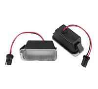 FVGOKMNA indicatori di direzione Compatibile Con Ford Per Focus MKII Per DA3 3D/5D 2008-2010 Per Focus MKIII Per DYB 2010-2024 Numero Luci Targa 6500K Bianco 12V