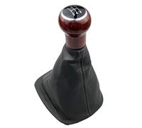 FVGOKMNA Pomello cambio Compatibile Con Per Passat B5 1998 1999 2000 2001 2002 2003 2004 Nero Grigio Beige 5/6 Velocità Pomello Del Cambio Ghetta PU Boot Cover Leva Del Cambio Custodia(5 speed 3)