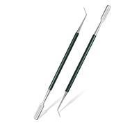 FVION 2PCS Pettine Laminazione Ciglia, Attrezzo Sollevamento Ciglia in Acciaio, Laminazione Ciglia Accessori Separatore, Lash Lift (Verde)