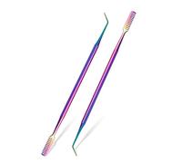 FVION 2PCS Pettine Laminazione Ciglia, Attrezzo Sollevamento Ciglia in Acciaio, Laminazione Ciglia Accessori Separatore, Lash Lift (Multicolore)